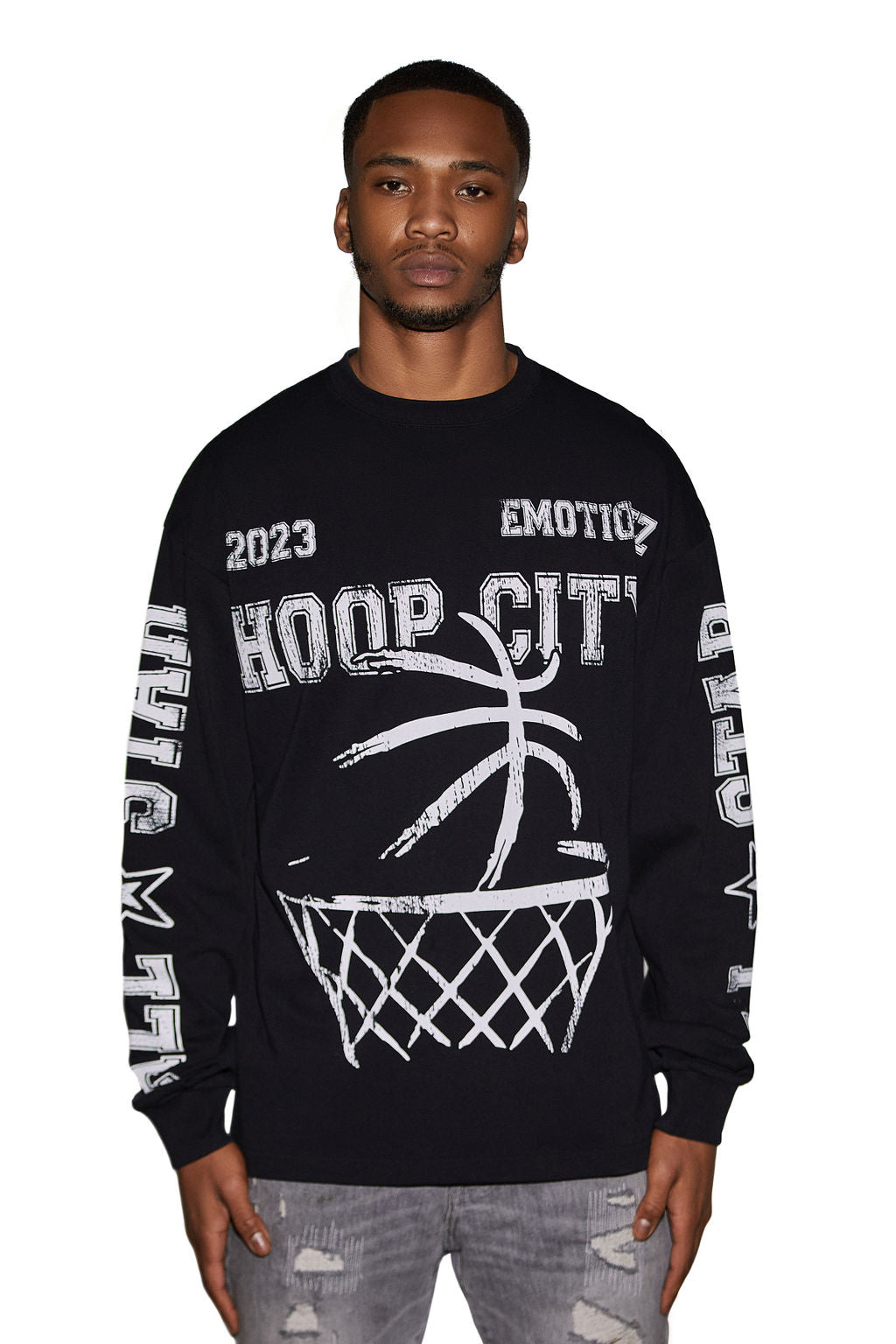 Hoop City Long Sleeve Tee