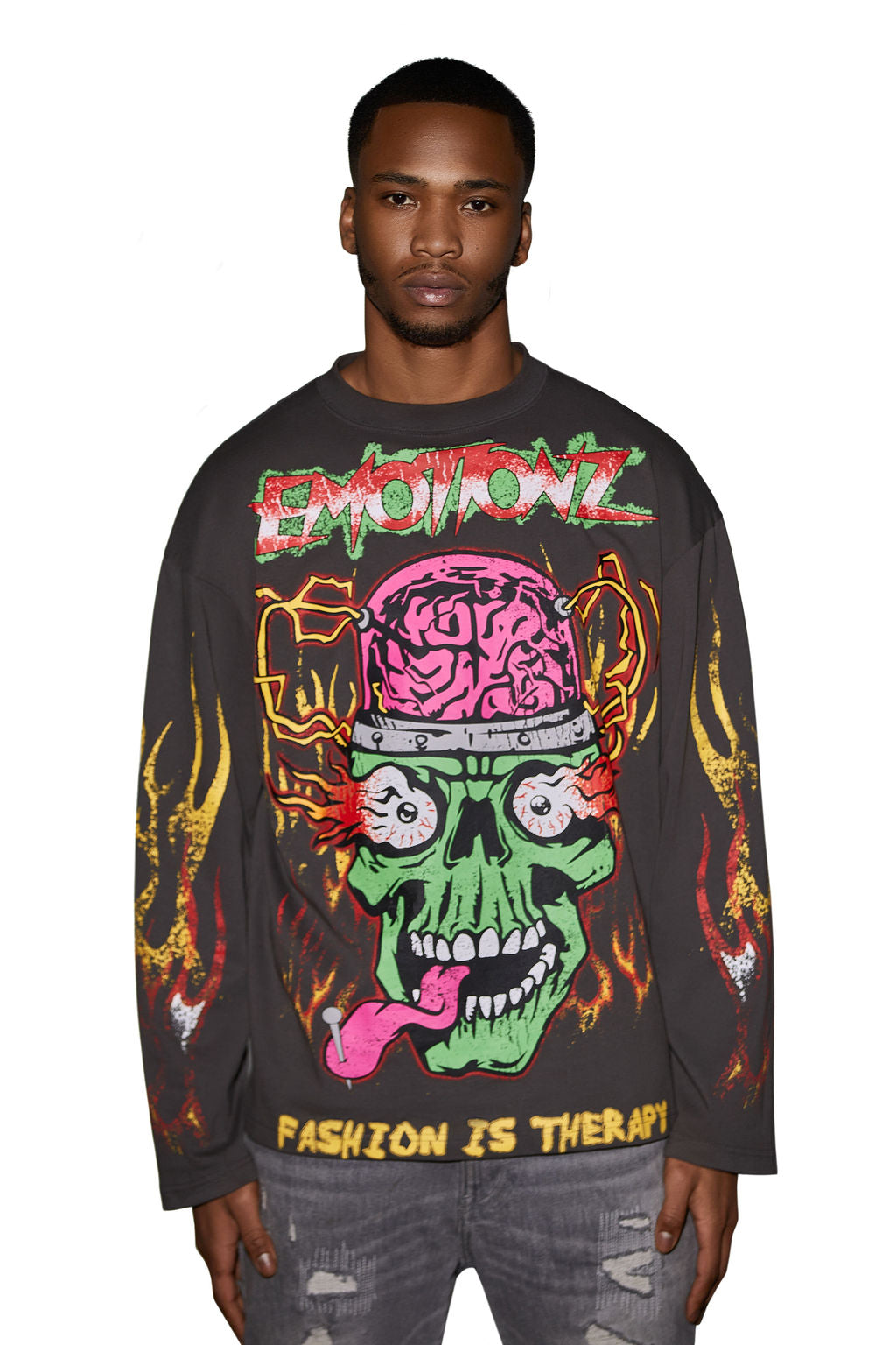 Deranged Long Sleeve Tee